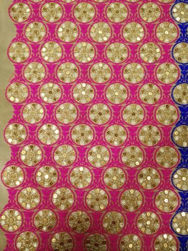 Round work fancy fabrics