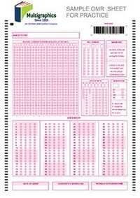 Olympiad Exams OMR Sheet