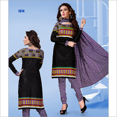 Printed Suit Dress Material
