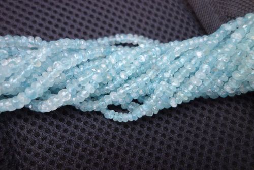 Aquamarine Rondelle