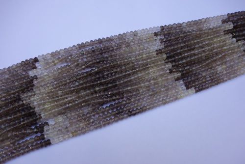 Quartz Smoky Rondelle