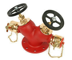 Double Headed Landing Valve