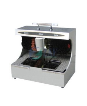 Automatic Shoe Shining Machine With Sole Cleaner