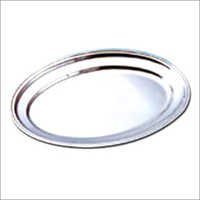 Silver S.s Oval Tray