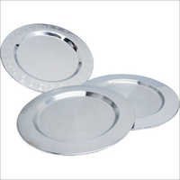 Silver S.s Charger Plates