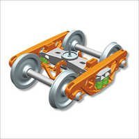 Yellow & Silver Bogie Frame