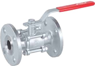 Flanged ball valve