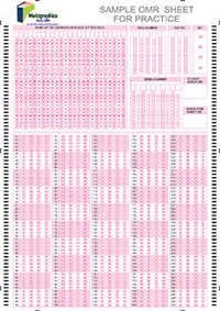 Scientific Survey Omr Sheet