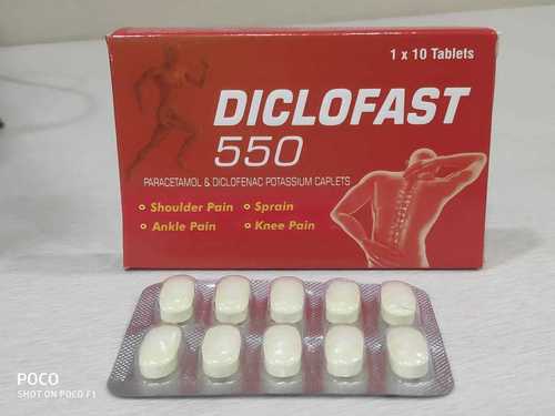 Diclofenac Potassium 550 & Paracetamol By BHUMI PHARMACEUTICALS