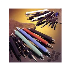 Industrial Rubber Rollers Handle Material: Metal