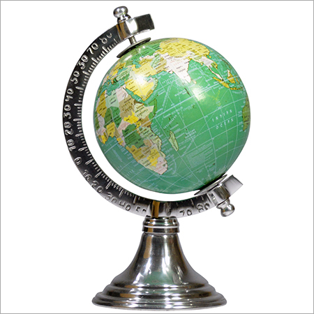 Scaled World Globe