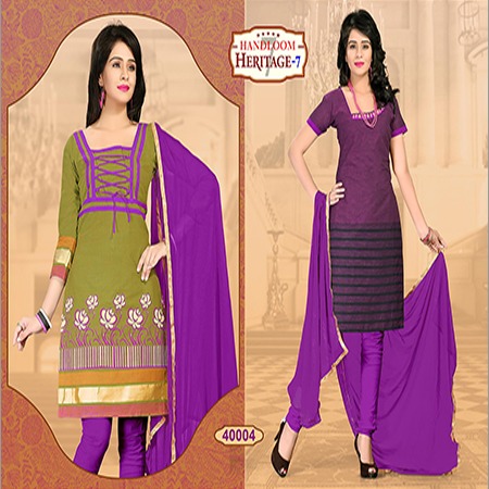 Chanderi Cotton Salwar Kameez