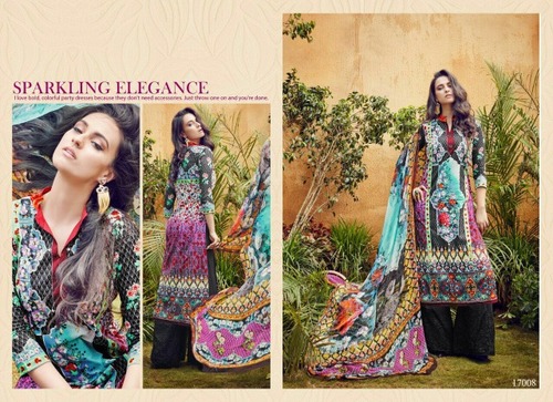 Razia cotton plazoo suit