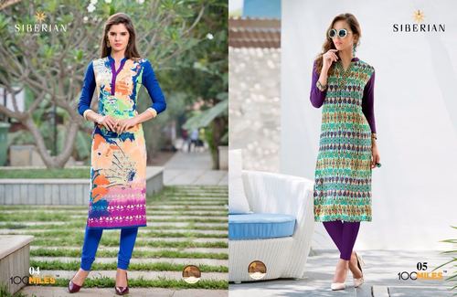 Georgette kurti