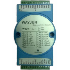 16-CH Analog Signal to RS485/232 Modbus Converters By SHENZHEN WAYJUN INDUSTRIAL AUTOMATION