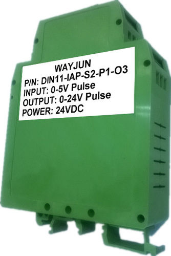 0-5V to 0-24V pluse isolation transmitter, sine wave shaping