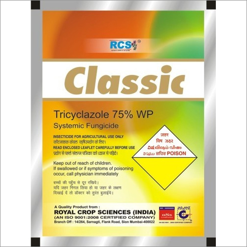 Tricyclazole 75 % WP