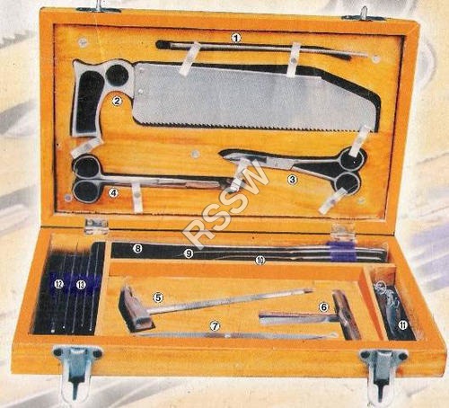 Autopsy Kit Postmortem Set By R. S. SURGICAL WORKS