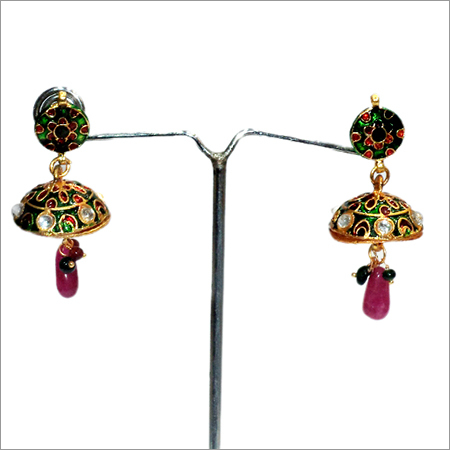 Designer Kundan Earrings