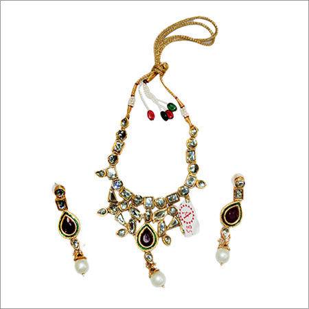 Polki Necklace Set