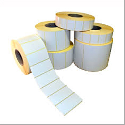 White Adhesive Labels