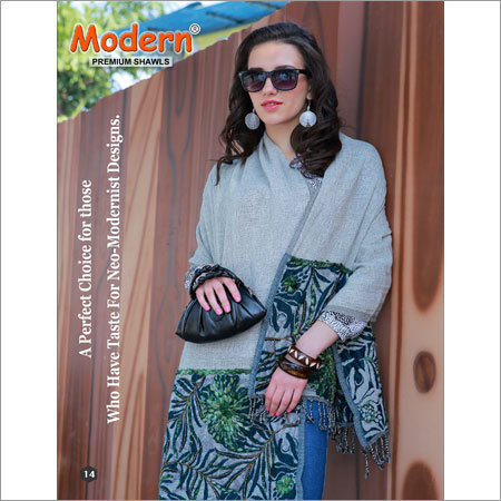 Gray Jamavar Shawls