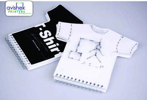 T Shirt Type Notepad Printing