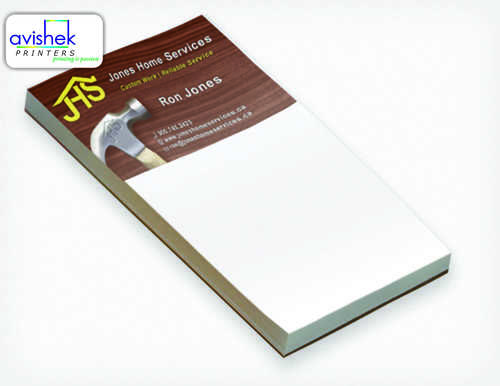 Multicolor Notepad Printing