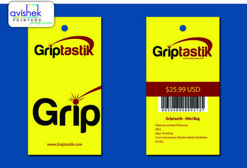 हैंग टैग प्रिंटिंग