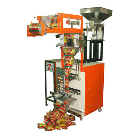 Ffs Machine With Single Head Weigh Filler - Color: Orange & White