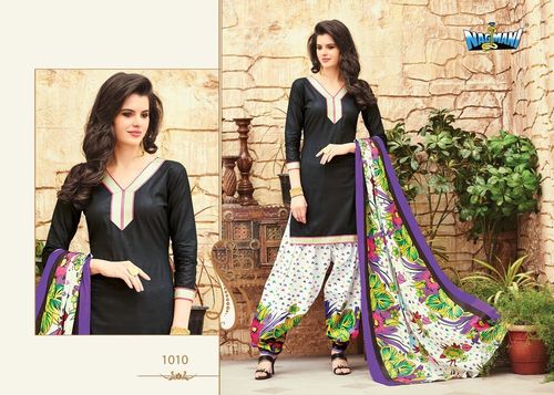 Nagmani Pretty Cotton Printed Dress Material