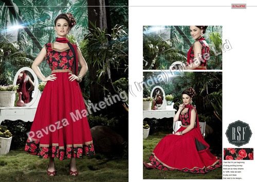 Exclusive designer anarkali salwar suits