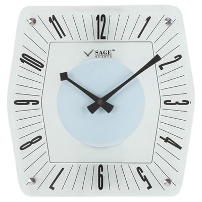Glass Wall Clock
