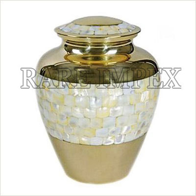 Brass Funeral Urn