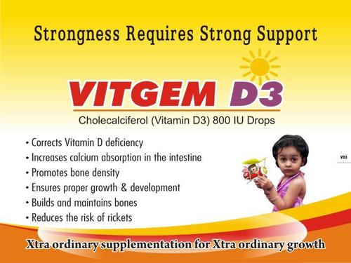 Cholecalciferol (Vitamin D3) 800 IU Drops