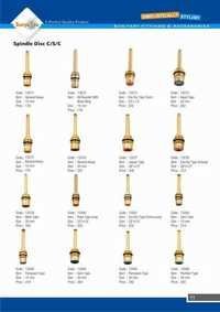 Brass Spindle Disc