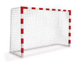 White Handball Goal Post