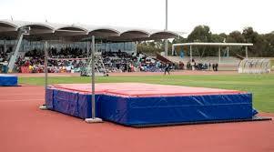 White High Jump Landing Pit Mat
