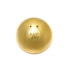 Brass Shotput Display Color: Red