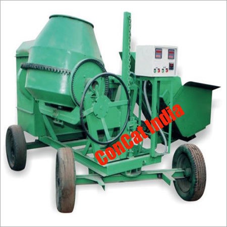 10-7 Cft Concrete Mixer Hydraulic Hopper & Control Panel