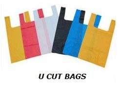 With Handle U Cut Non-Woven Bags