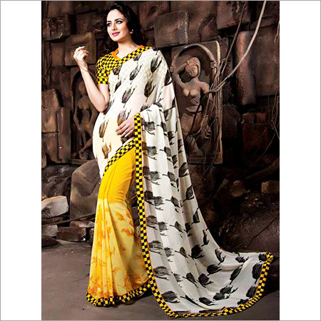 Cotton Printed Saree