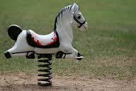 Steel Spring Rider Horse