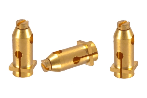 Brass Electrical Two Plug Sockets