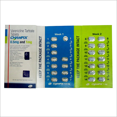 Vareniciline Tartrate Tablets