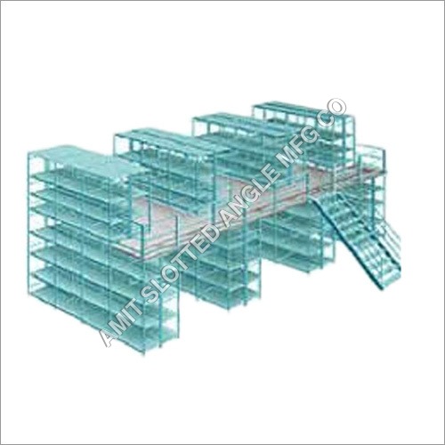 Slotted Angle Two Tier Racks