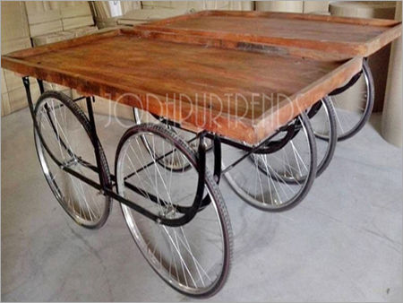 Polished Industrial Cart