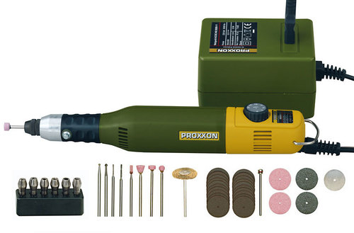 Model building and engraving set