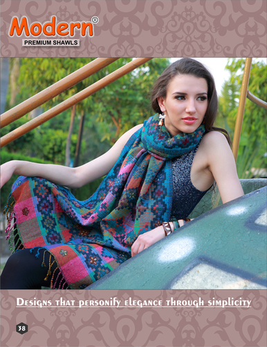 Multicolor Printed Shawl