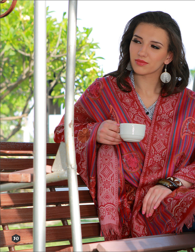 Multicolor Blended Shawls